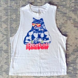Reebok cat muscle tee